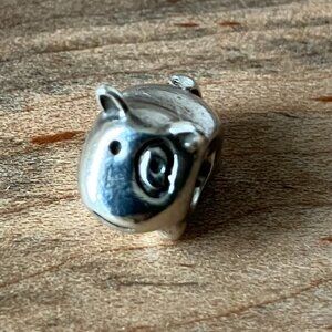 Pandora Dog Charm Bead Silver 925 ALE Retired